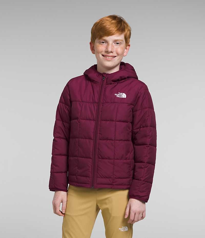 The North Face Lhotse Dunjakke Drenge Bordeaux | DK LRAEX