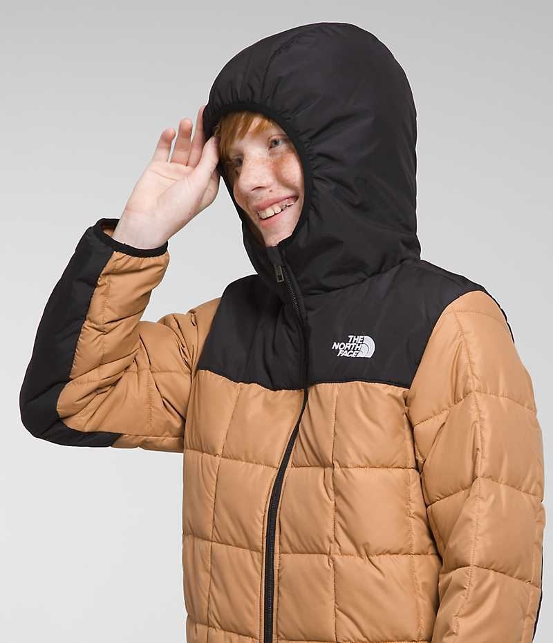 The North Face Lhotse Dunjakke Drenge Khaki | DANMARK GZBSD