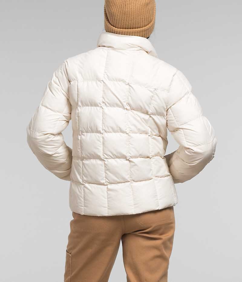 The North Face Lhotse Reversible Dunjakke Dame Hvide | DANMARK WEQMK