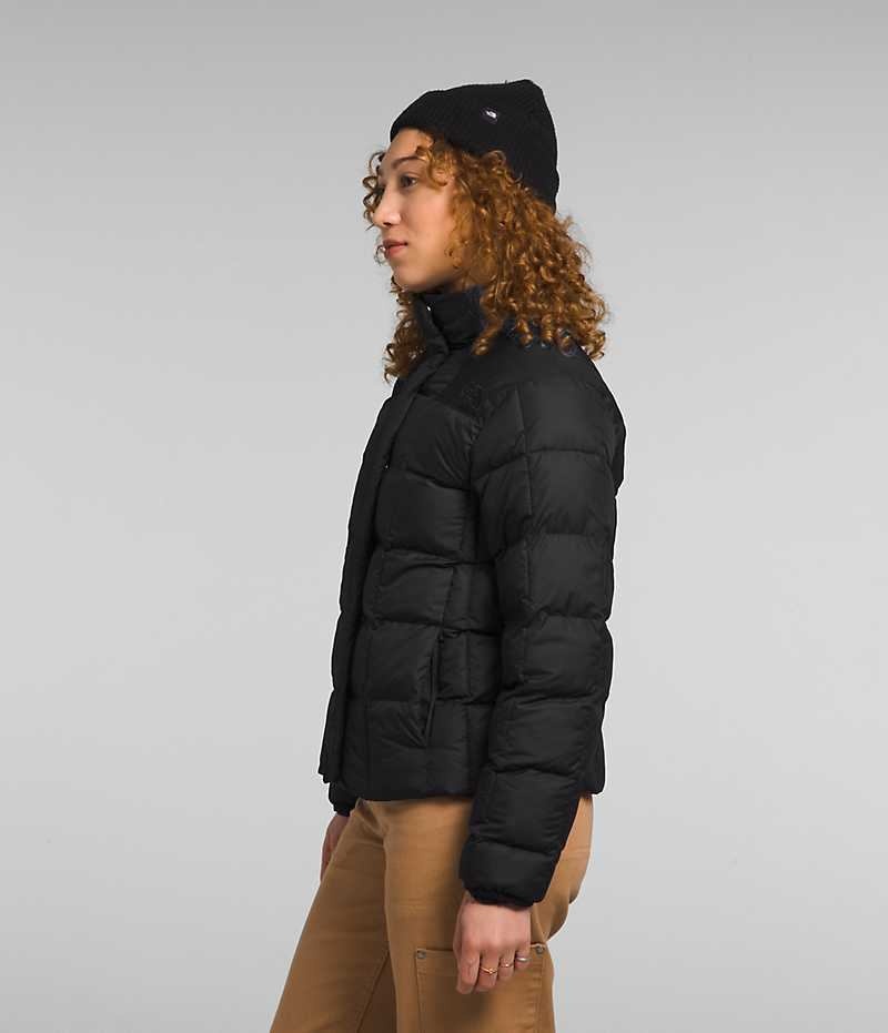 The North Face Lhotse Reversible Dunjakke Dame Sort | DK ORNKU