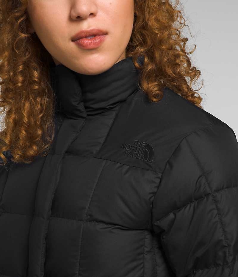 The North Face Lhotse Reversible Dunjakke Dame Sort | DK ORNKU