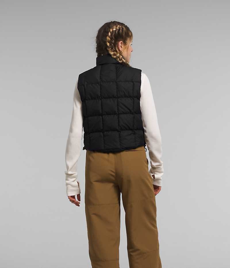 The North Face Lhotse Reversible Vest Dame Sort | DK GENWI