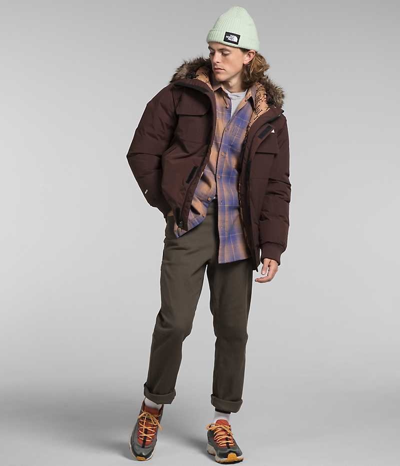 The North Face McMurdo Bomberjakke Herre Brune | DK NAYOI