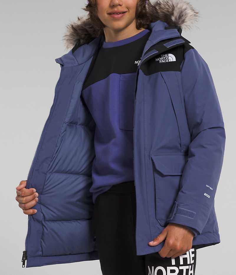 The North Face McMurdo Parka Drenge Blå | DK TVYUX