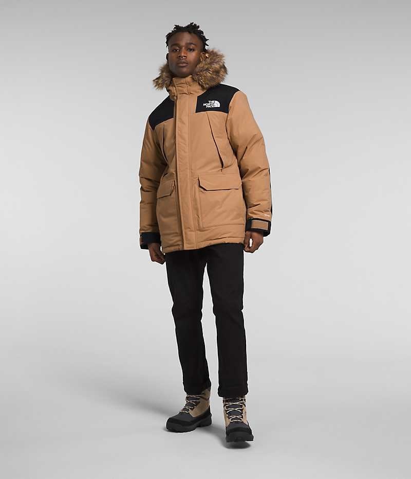 The North Face McMurdo Parka Herre Beige | DK NIQCP