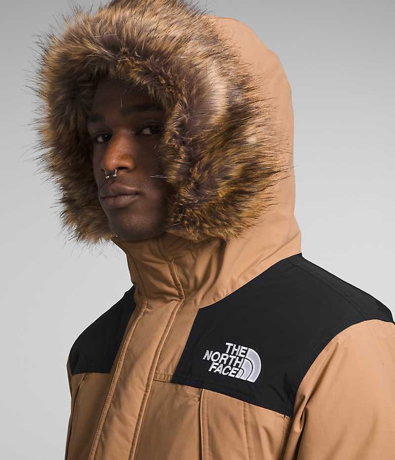 The North Face McMurdo Parka Herre Beige | DK NIQCP