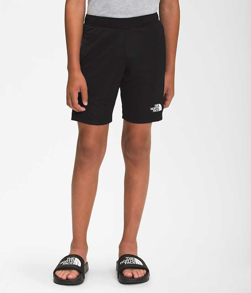 The North Face Never Stop Knit Trænings Shorts Drenge Sort | DANMARK OTQSU