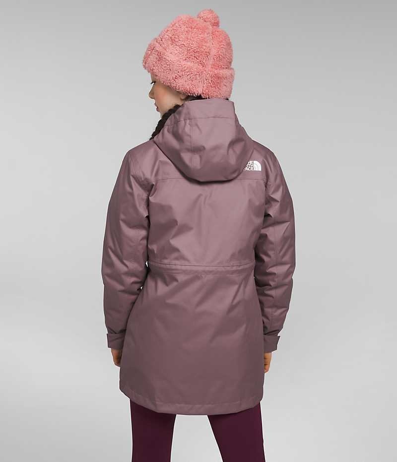 The North Face North Triclimate® Dunjakke Pige Fuchsia | DK EMRQZ