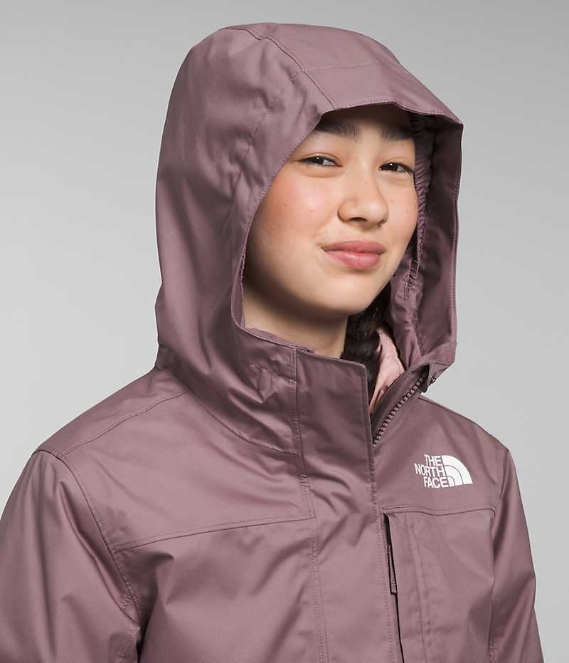 The North Face North Triclimate® Dunjakke Pige Fuchsia | DK EMRQZ