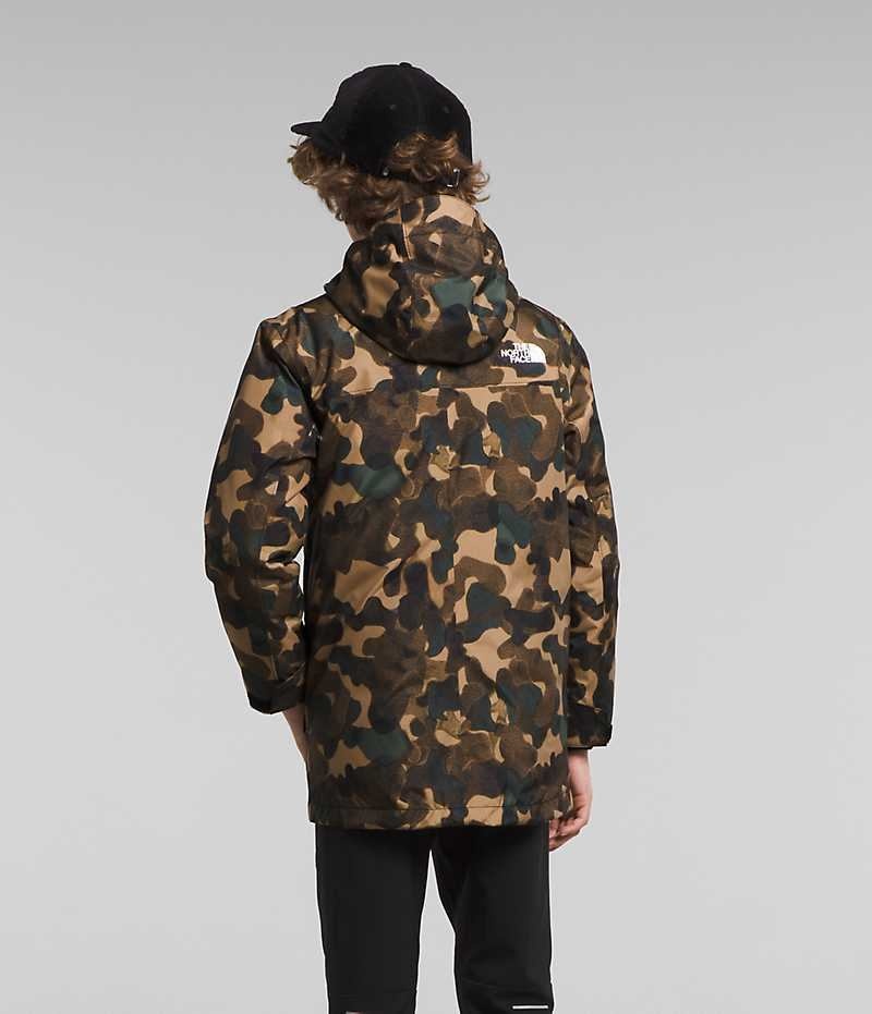 The North Face North Triclimate® Dunjakke Drenge Camo | DANMARK YKQVB