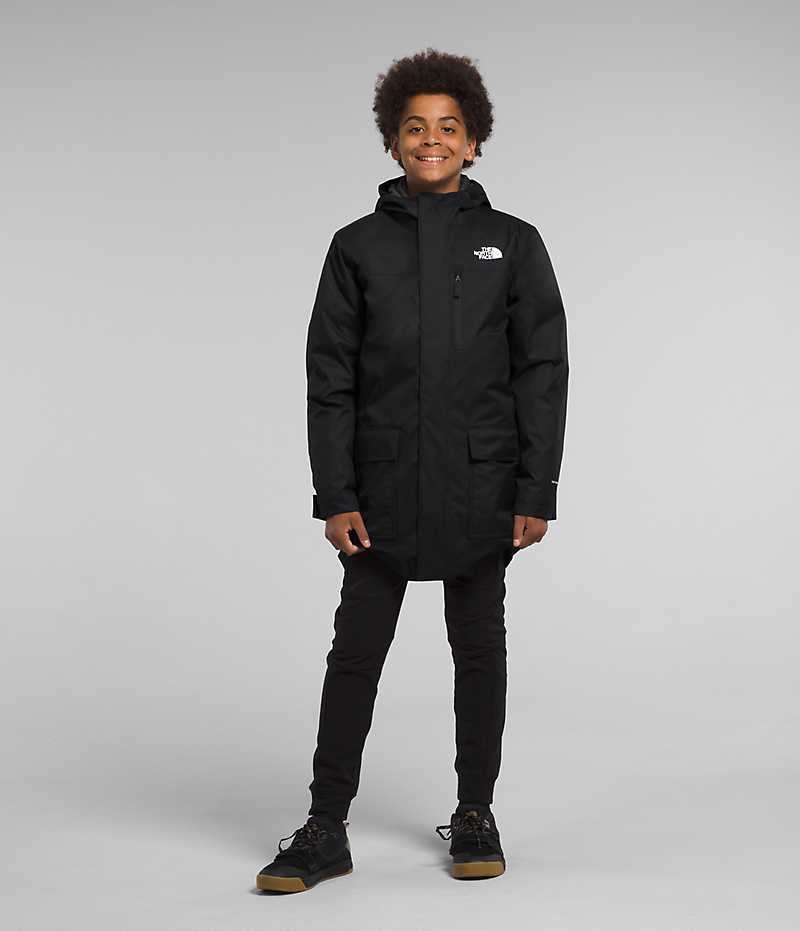 The North Face North Triclimate® Dunjakke Drenge Sort | DK TOSVH