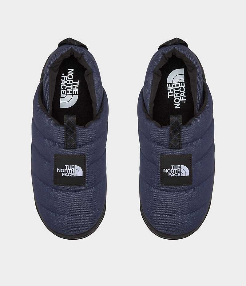 The North Face Nuptse Denim Mules Herre Mørkeblå | DK CXKPH