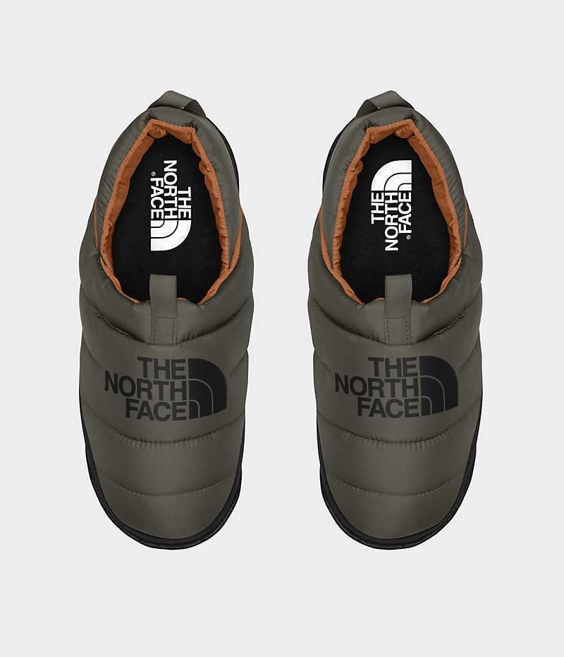 The North Face Nuptse Mules Herre Brune | DANMARK OBQKD