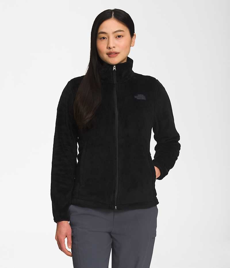 The North Face Osito Fleece Jakker Dame Sort | DK IBWUN