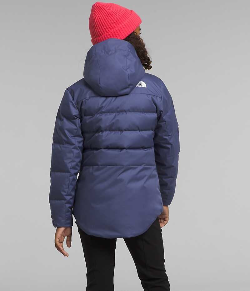 The North Face Pallie Dunjakke Pige Blå | DK ZNSHT