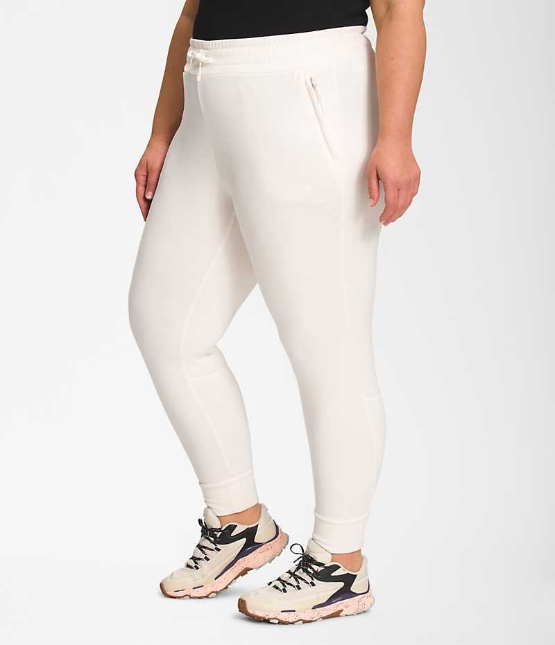 The North Face Plus Canyonlands Joggers Dame Hvide | DK JAFGT