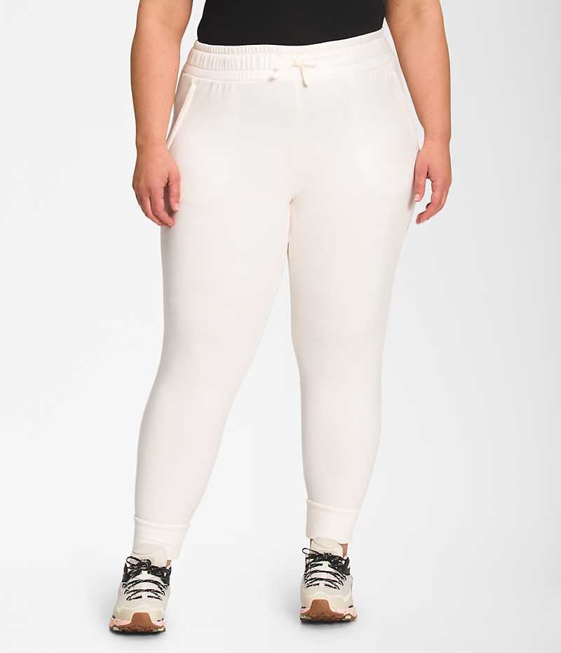 The North Face Plus Canyonlands Joggers Dame Hvide | DK JAFGT