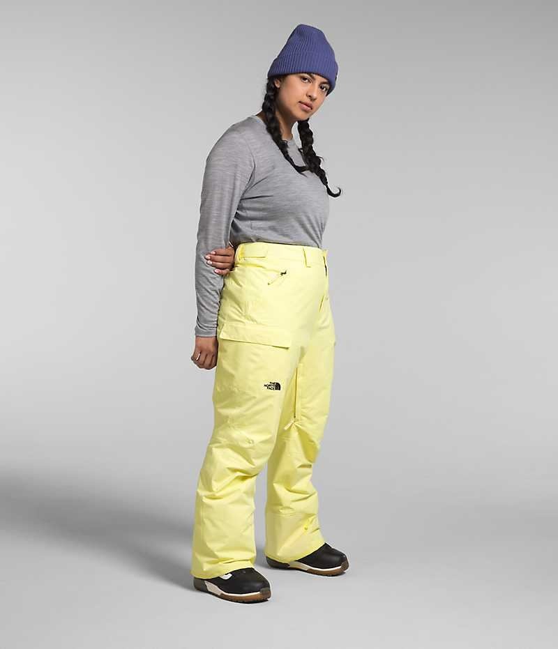 The North Face Plus Freedom Isolerede Bukser Dame Gul | DK GXWFA