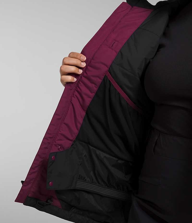 The North Face Plus Freedom Isolerede Jakker Dame Fuchsia Sort | DANMARK GXTOI