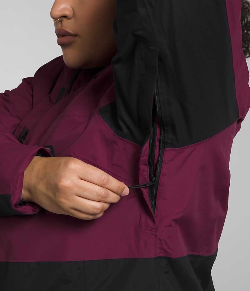 The North Face Plus Freedom Isolerede Jakker Dame Fuchsia Sort | DANMARK GXTOI