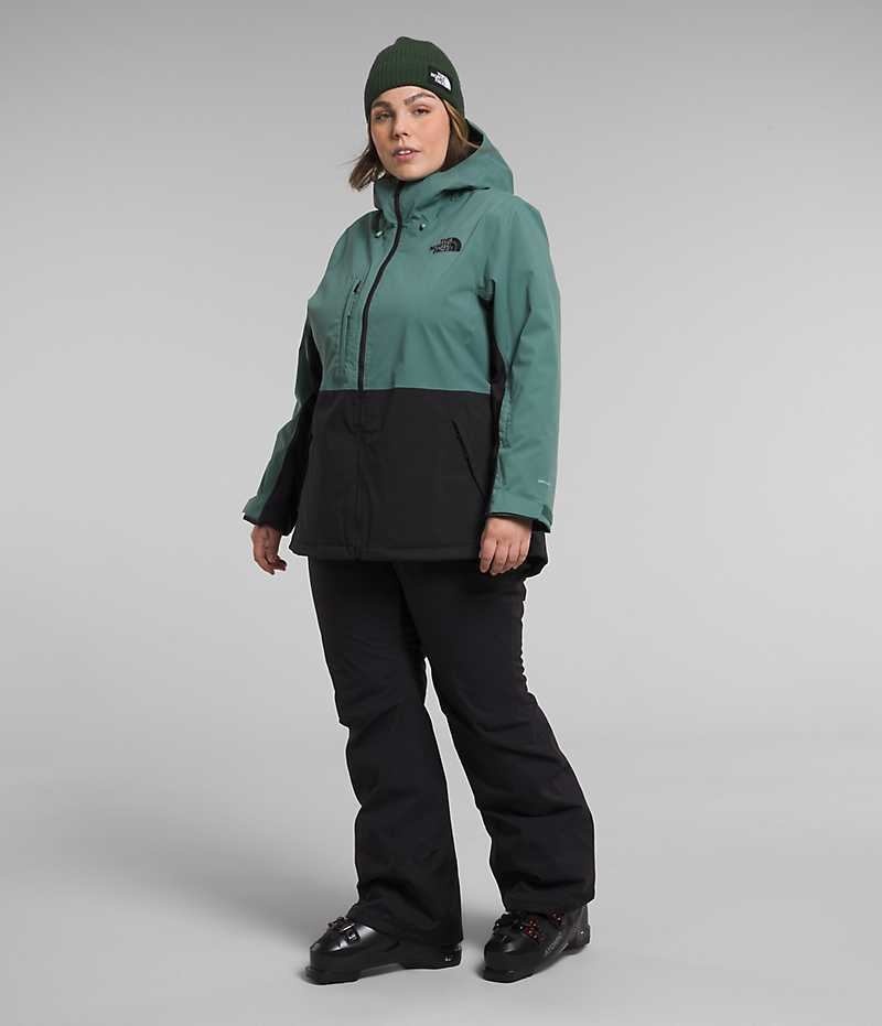 The North Face Plus Freedom Stretch Isolerede Jakker Dame Grøn Sort | DK AMBZV