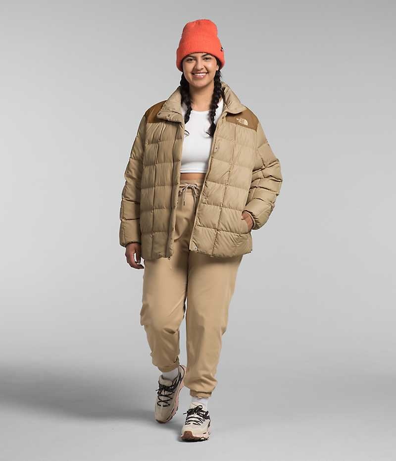 The North Face Plus Lhotse Reversible Dunjakke Dame Khaki | DK KDBAP