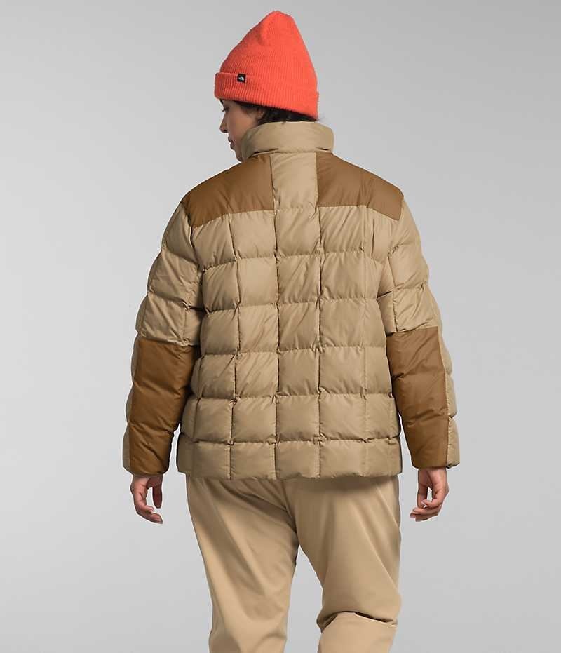 The North Face Plus Lhotse Reversible Dunjakke Dame Khaki | DK KDBAP