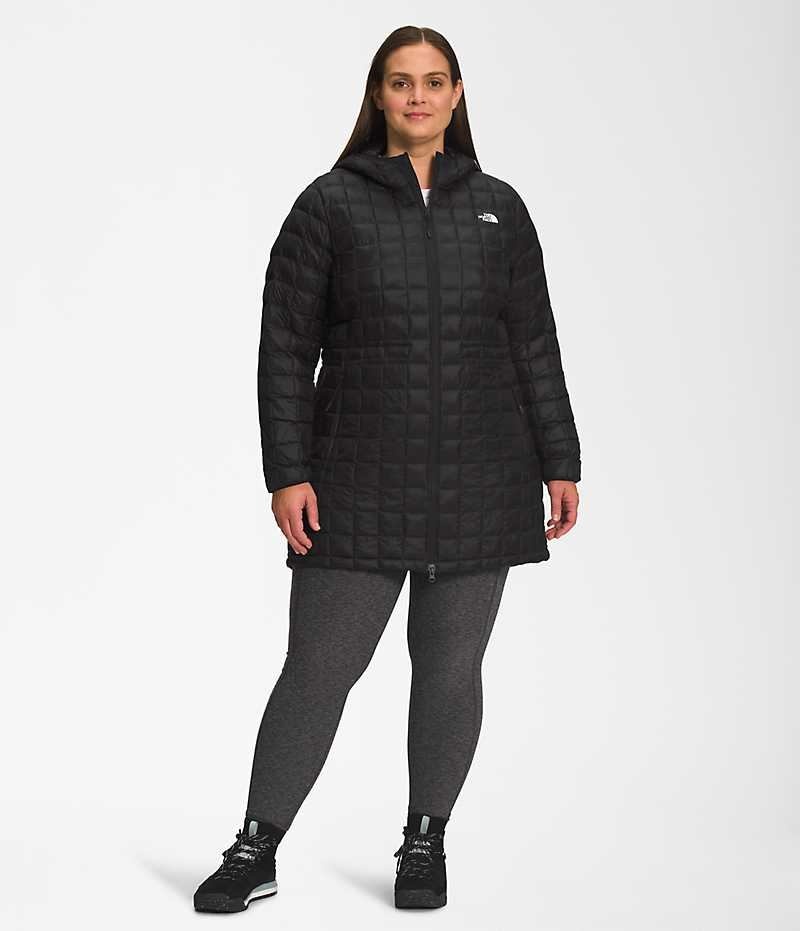 The North Face Plus ThermoBall™ Eco Parka Dame Sort | DANMARK XTQLD