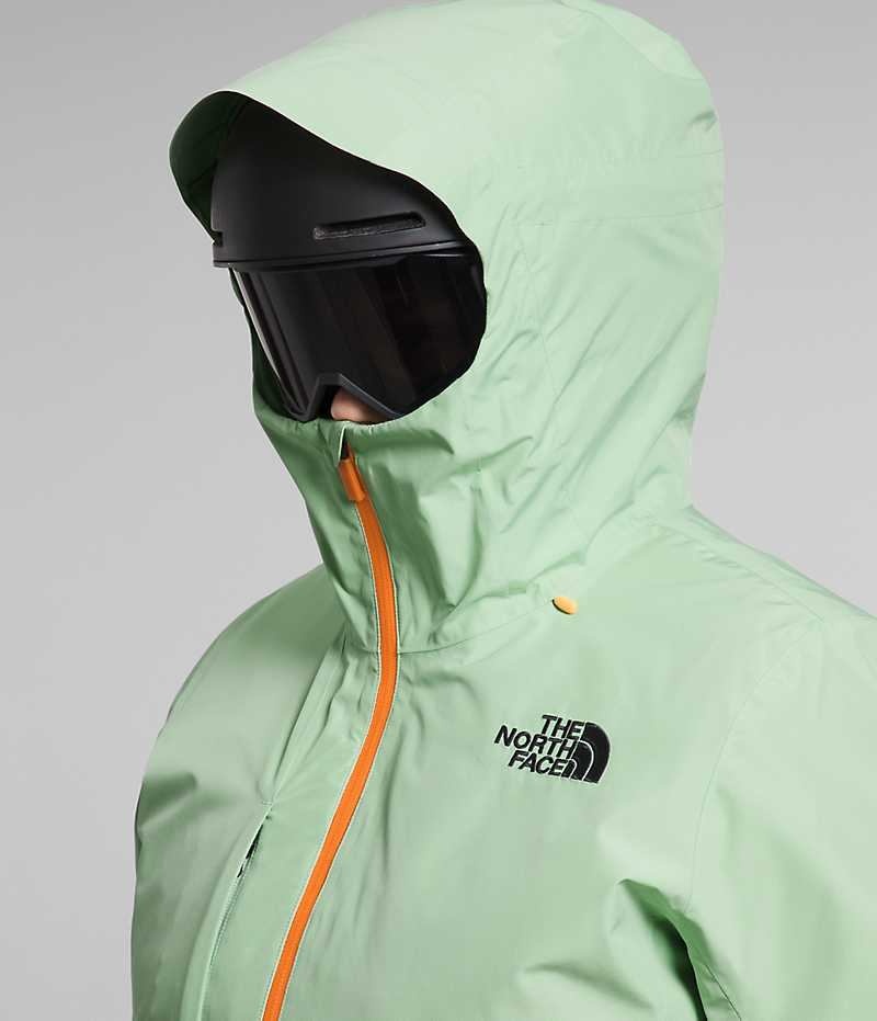 The North Face Plus ThermoBall™ Eco Snow Triclimate® Isolerede Jakker Dame Mintgrønne | DANMARK MVHNF