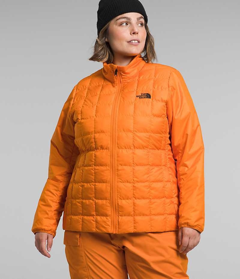 The North Face Plus ThermoBall™ Eco Snow Triclimate® Isolerede Jakker Dame Mintgrønne | DANMARK MVHNF