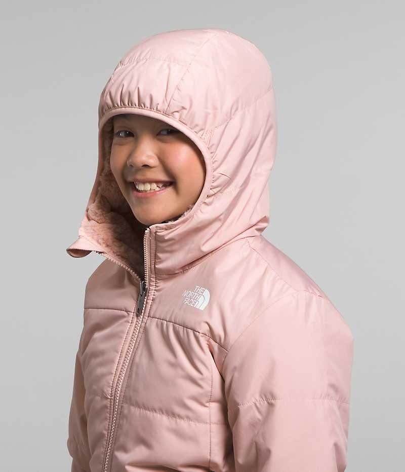 The North Face Reversible Mossbud Parka Pige Lyserød | DANMARK XPZIM