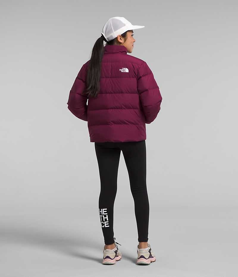 The North Face Reversible North Dunjakke Pige Bordeaux | DK OSANY