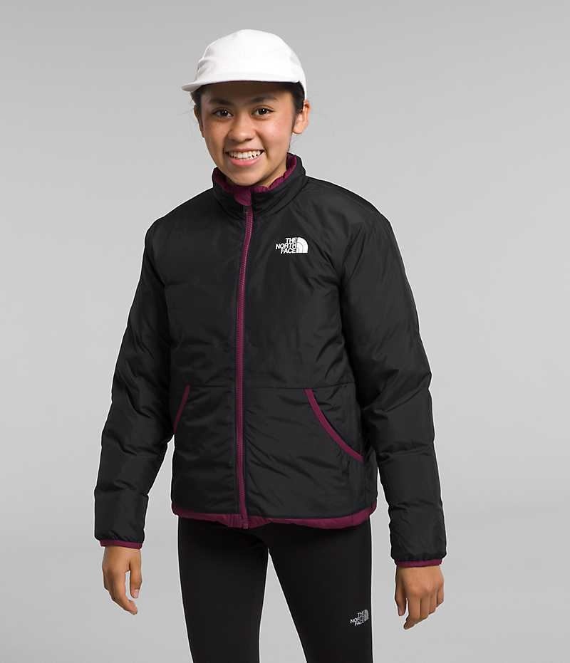 The North Face Reversible North Dunjakke Pige Bordeaux | DK OSANY