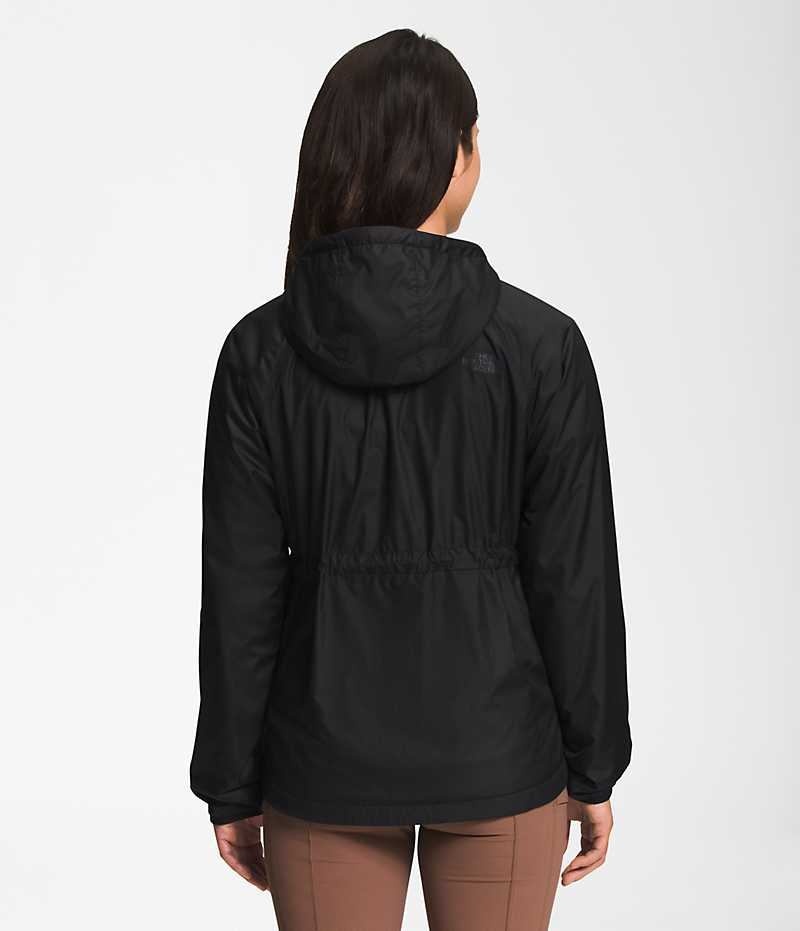 The North Face Shelbe-Lito Hoodie Softshell Jakke Dame Sort | DANMARK VUYOK