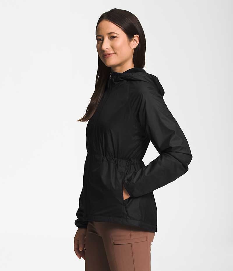 The North Face Shelbe-Lito Hoodie Softshell Jakke Dame Sort | DANMARK VUYOK