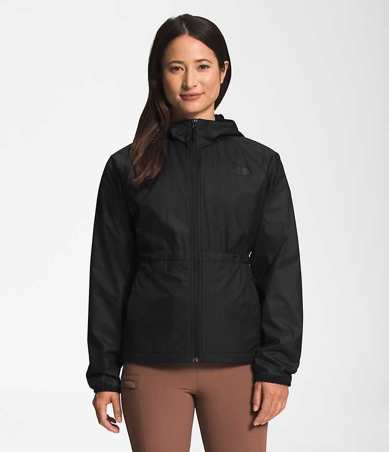 The North Face Shelbe-Lito Hoodie Softshell Jakke Dame Sort | DANMARK VUYOK