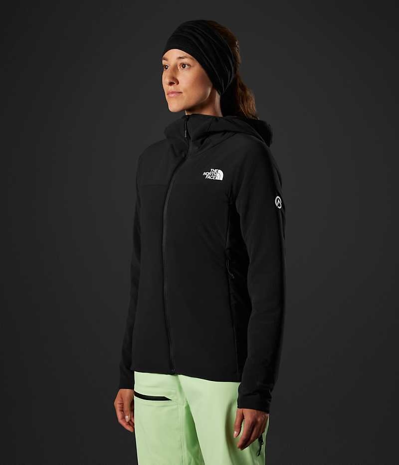 The North Face Summit Series Casaval Hoodie Hybrid Jakke Dame Sort | DK PBKAX