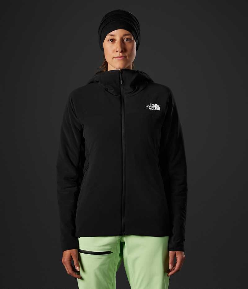 The North Face Summit Series Casaval Hoodie Hybrid Jakke Dame Sort | DK PBKAX