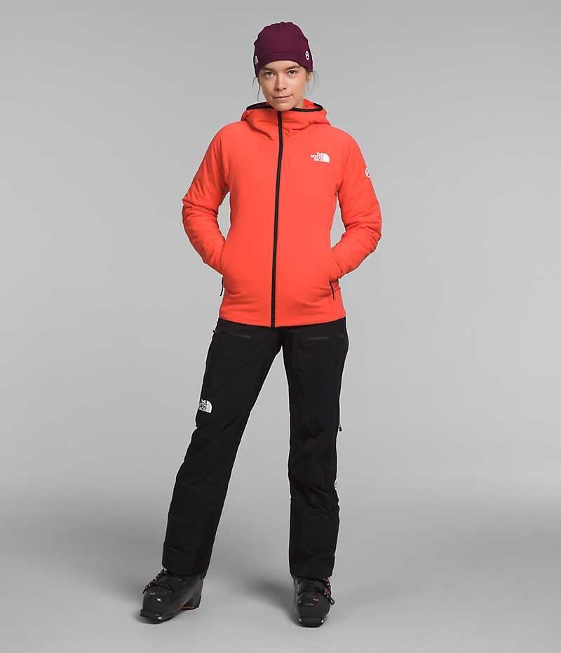 The North Face Summit Series Casaval Hoodie Hybrid Jakke Dame Orange | DANMARK XUGFQ