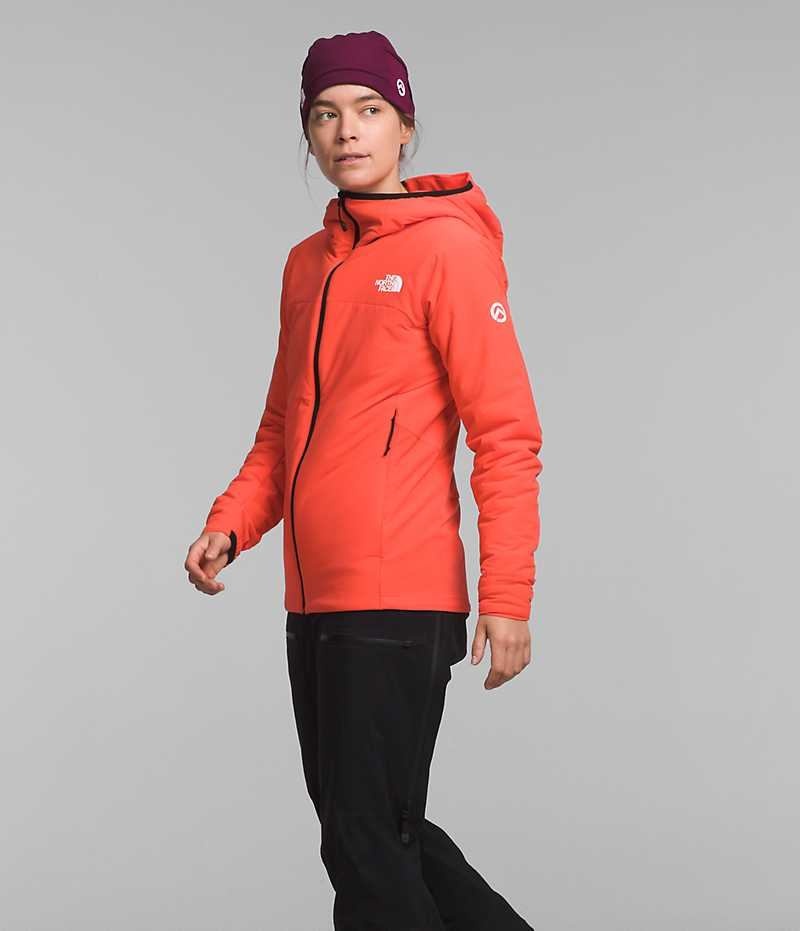 The North Face Summit Series Casaval Hoodie Hybrid Jakke Dame Orange | DANMARK XUGFQ