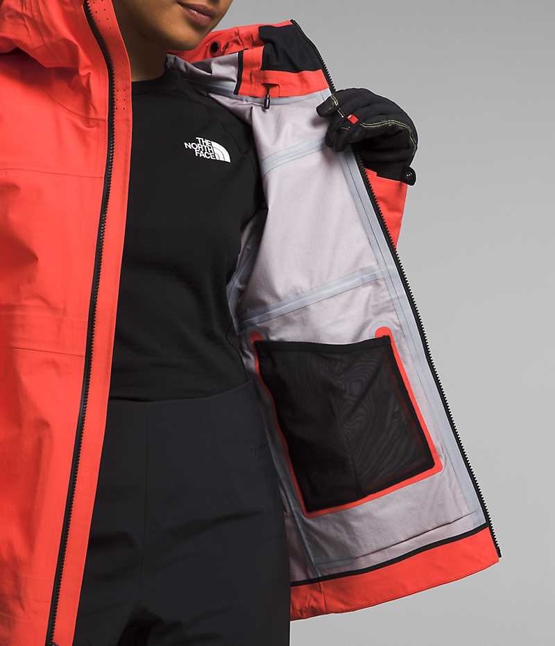 The North Face Summit Series Chamlang FUTURELIGHT™ Isolerede Jakker Dame Orange | DANMARK QJKWB