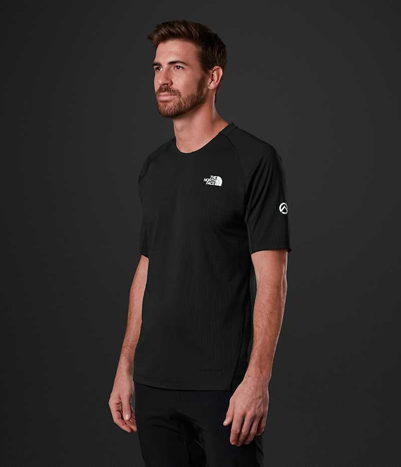 The North Face Summit Series Crevasse Kort Sleeve T-Shirt Herre Sort | DK TOSQZ