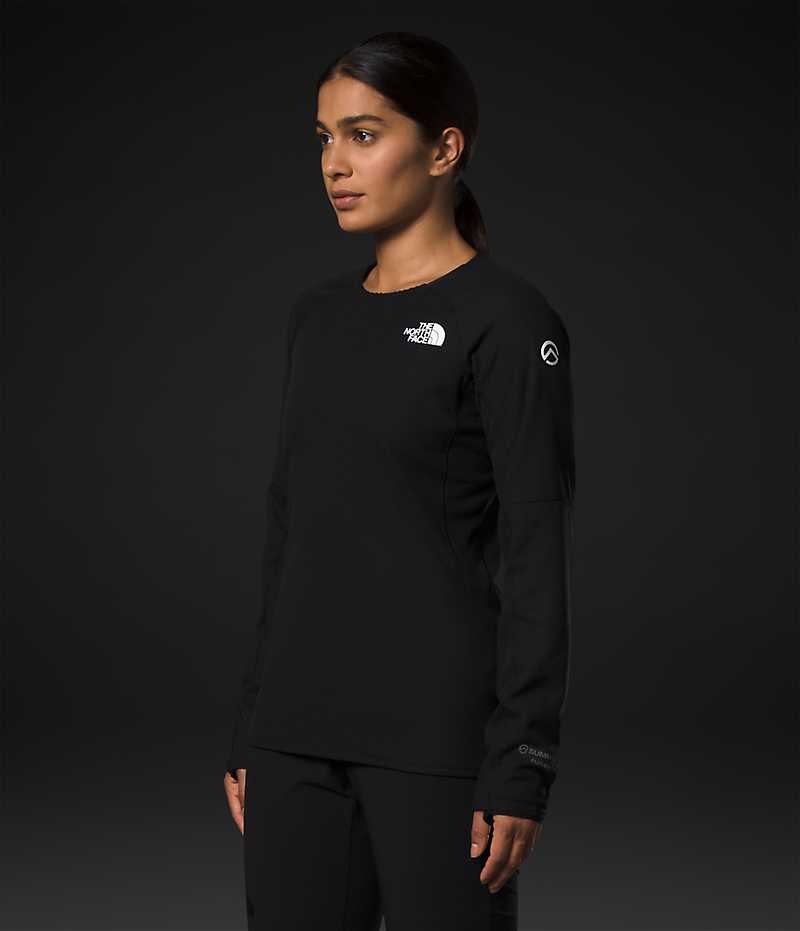 The North Face Summit Series FUTUREFLEECE™ Crew Pullover Dame Sort | DK DWHOX