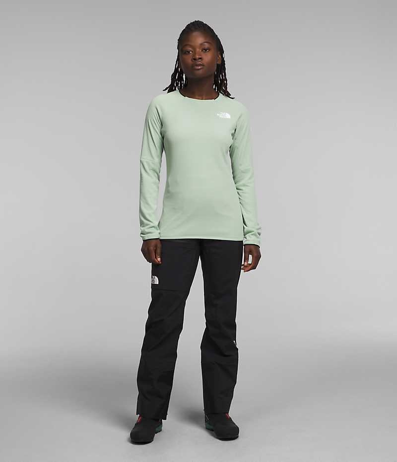 The North Face Summit Series FUTUREFLEECE™ Crew Sweatshirt Dame Mintgrønne | DK VUSAY