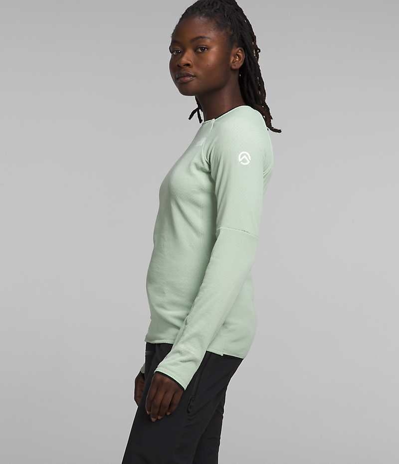 The North Face Summit Series FUTUREFLEECE™ Crew Sweatshirt Dame Mintgrønne | DK VUSAY