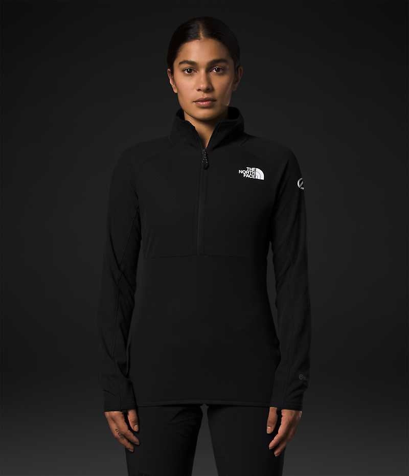 The North Face Summit Series FUTUREFLEECE™ LT ½-Zip Sweatshirt Dame Sort | DANMARK PCDRJ