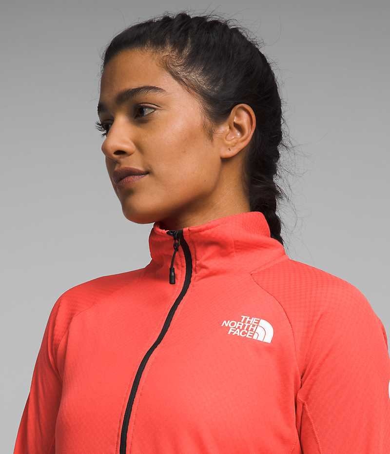 The North Face Summit Series FUTUREFLEECE™ LT ½-Zip Sweatshirt Dame Orange | DK FETCY