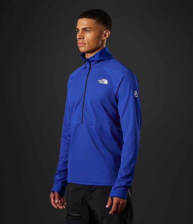 The North Face Summit Series FUTUREFLEECE™ LT ½-Zip Pullover Herre Blå | DK XDJPA