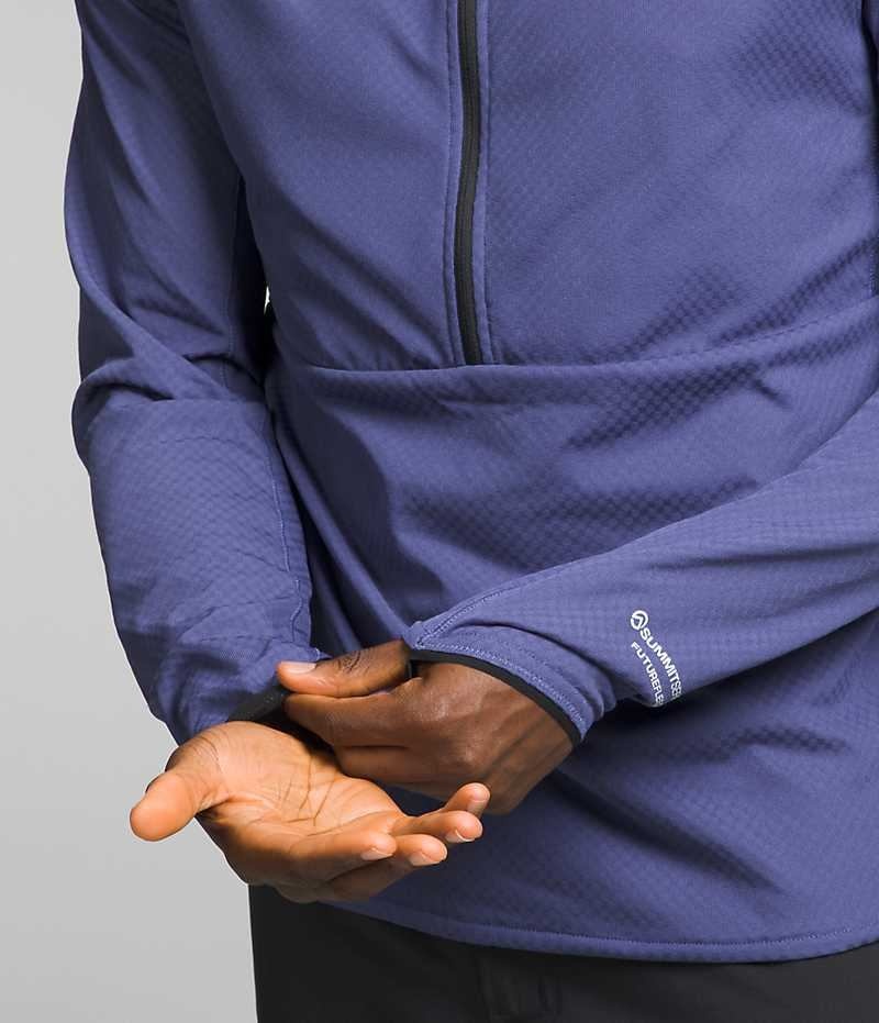 The North Face Summit Series FUTUREFLEECE™ LT ½-Zip Pullover Herre Blå | DK MZEGF