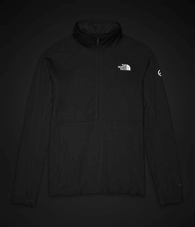 The North Face Summit Series FUTUREFLEECE™ LT ½-Zip Pullover Herre Sort | DANMARK ZUOTX